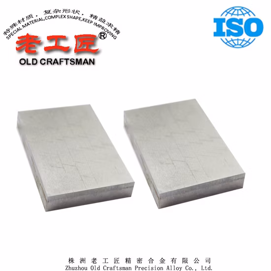 Ladrillo refractario de metal duro de soldadura al vacío